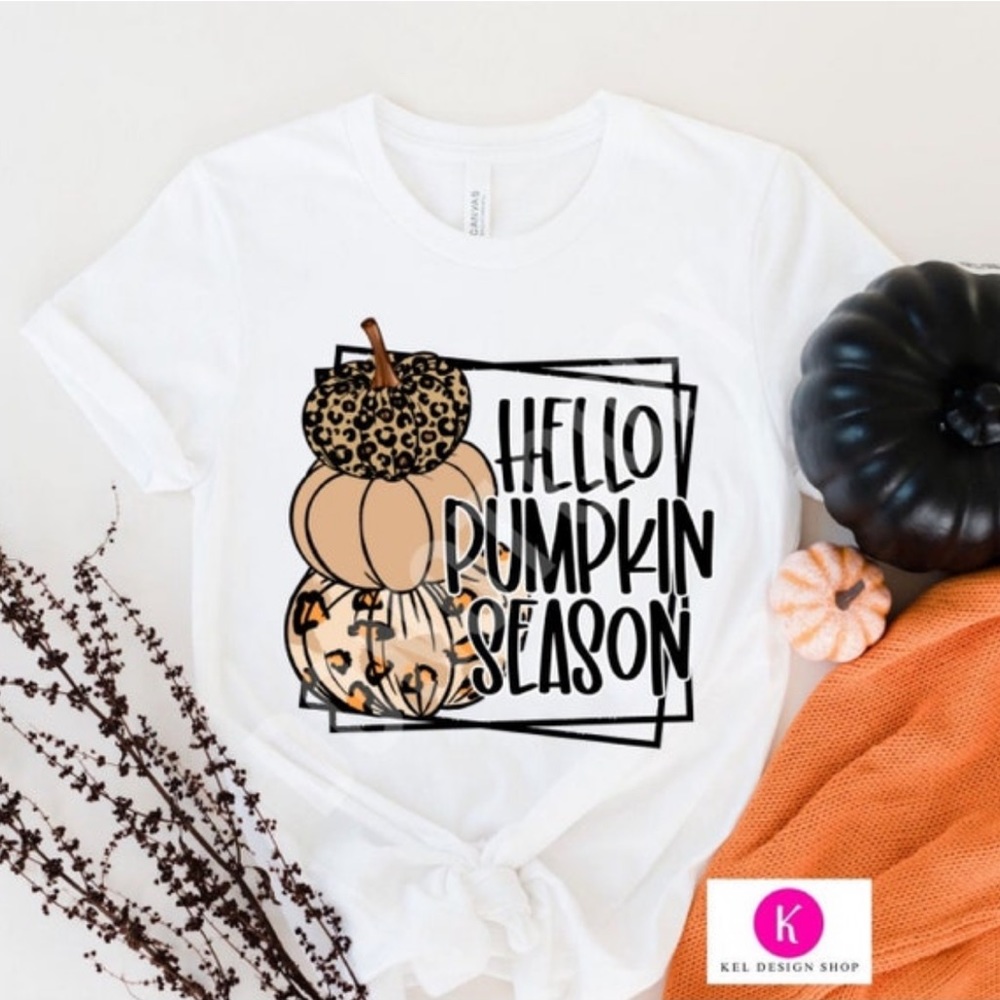 Hello Pumpkin Season T-Shirt or Sweatshirt